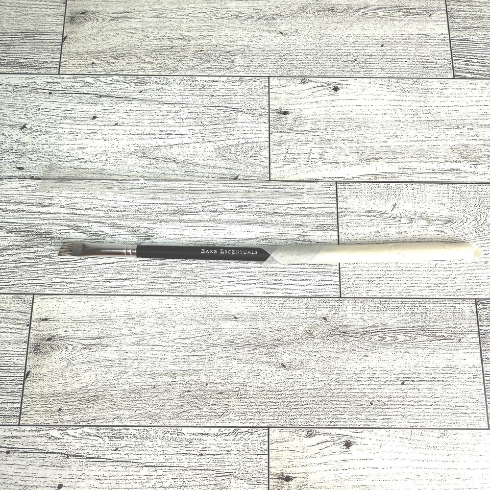 Bare Escentuals Eyeliner Brush Womens Black Angled Tip Makeup Tool Travel Size